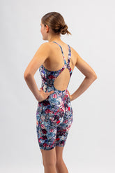 Ladies Chlorine Proof Leg Suit - Secret Garden